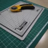 Cutting Mat Set - 2 Green Self-Healing Cutting Mats + 45mm Rotary Cutter - Image 4