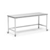 laboratory work bench on wheels