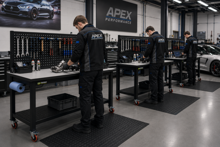 Rhino Bespoke Benches In Action
